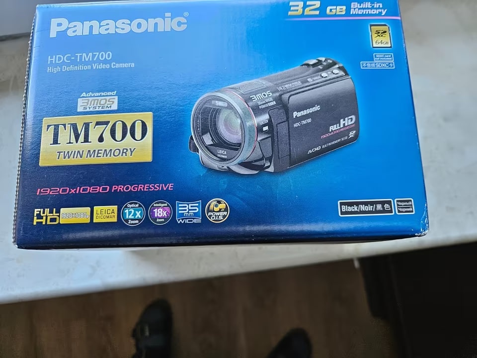 Videokamera Panasonic HDC-TM700