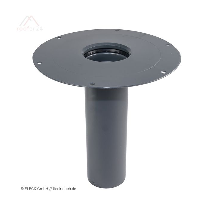 Střešní komínky FLECK DN 100 (4×) + bonusový kus navíc