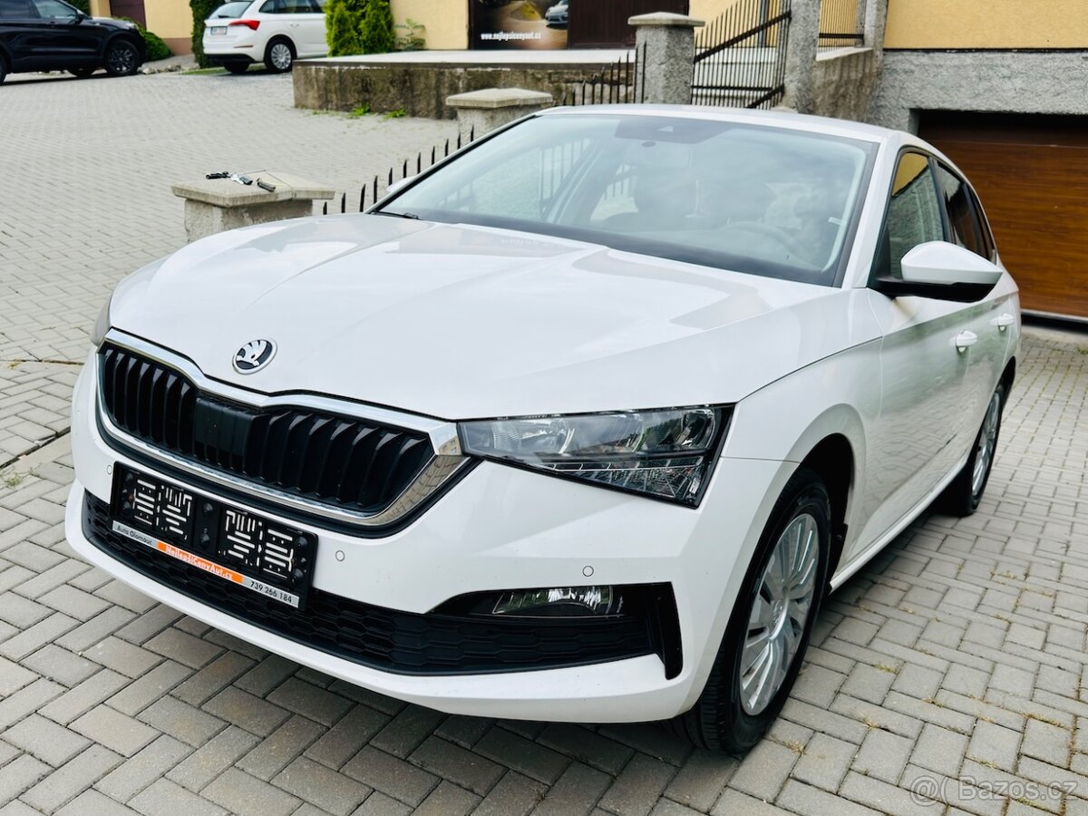 ŠKODA SCALA 1,0TSi 81kW Koup.ČR,1.majitel,LED,2021,106tkm