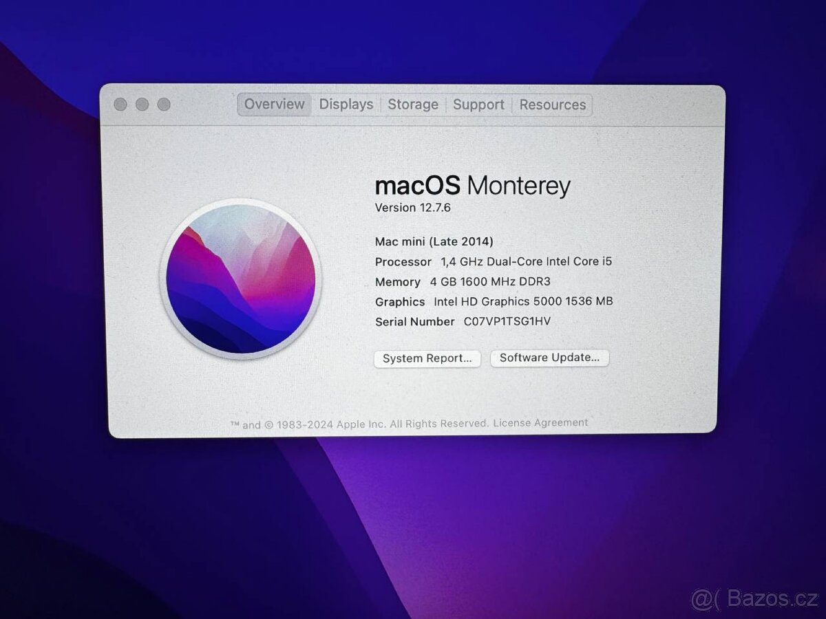 Mac mini 2014 late i5