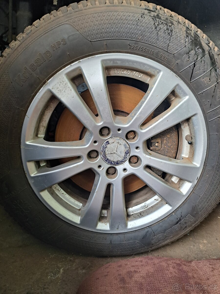 Zimni sada kol Mercedes w212