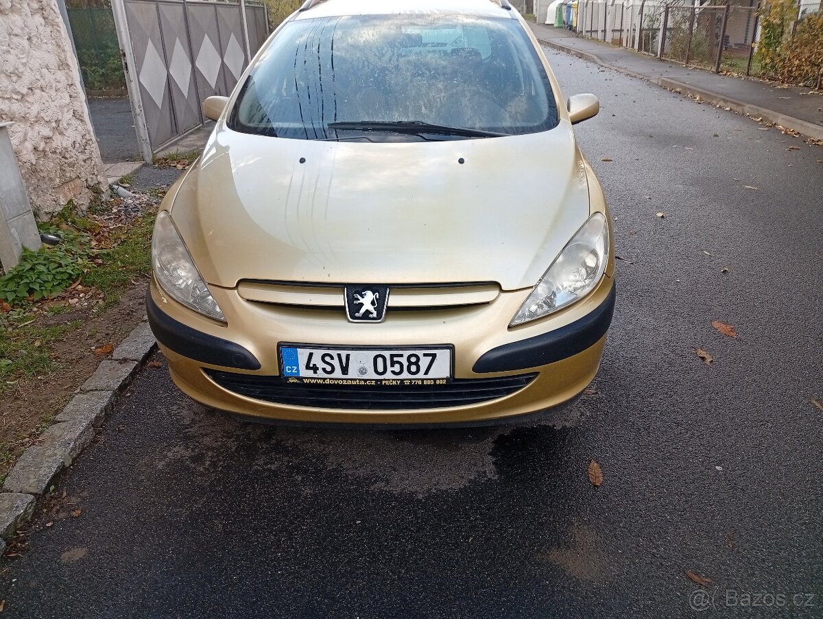 Prodám Peugeot 307 benzín lpg