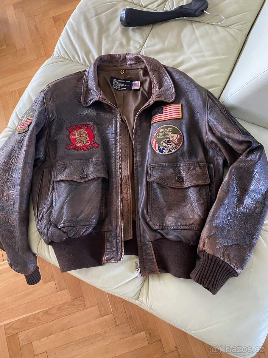 Pánská bunda-pilotka USA zn.Schott typ G-1