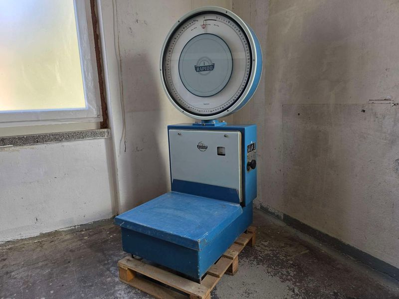 Mechanická plošinová váha RAPIDO - DDR, 150 kg