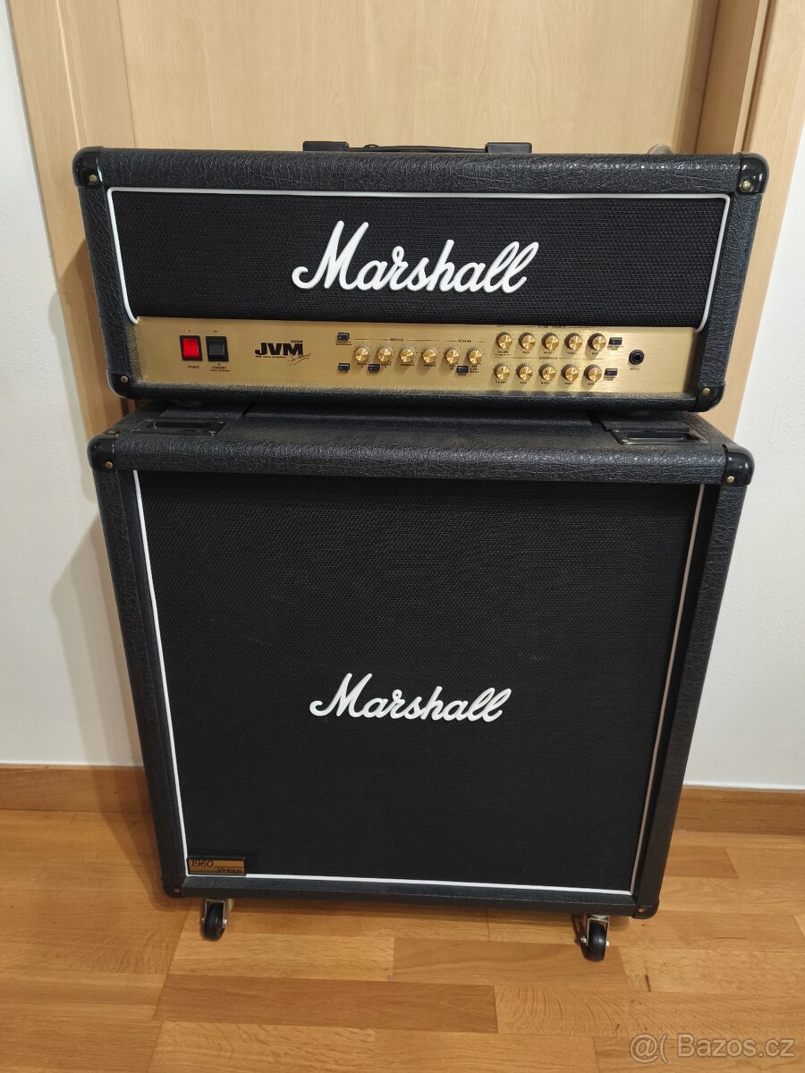 ZÁNOVNÍ Marshall JVM205H + Marshall 1960 BV