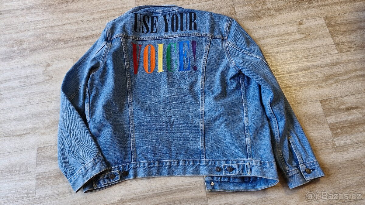 Džínová bunda Levis Premium XL