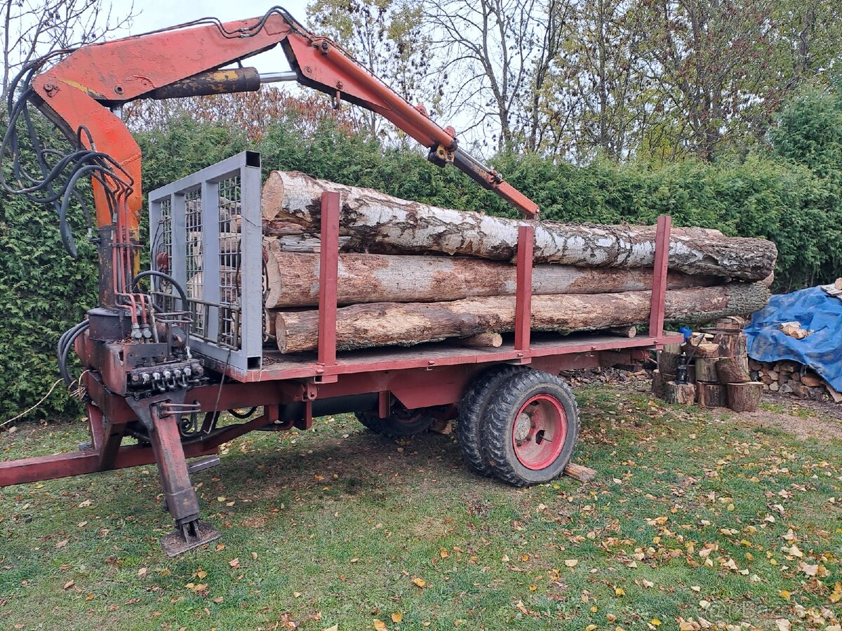 Vyvazecka dřeva hydraulická ruka v3s 2500kg