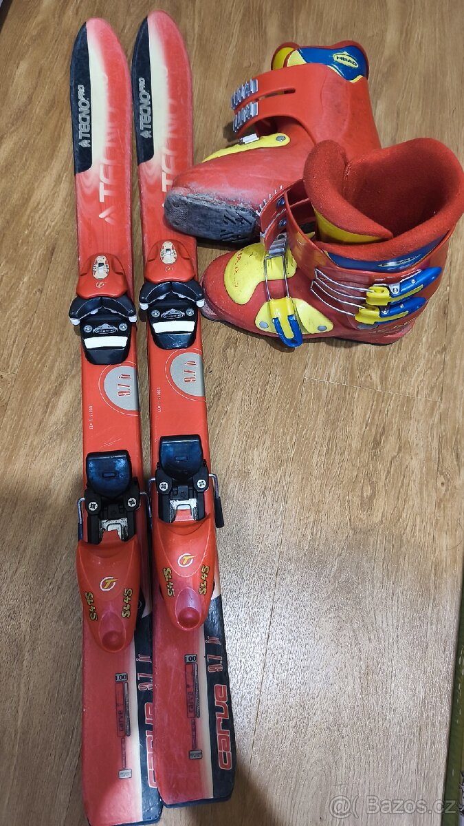 Lyže s lyžáky