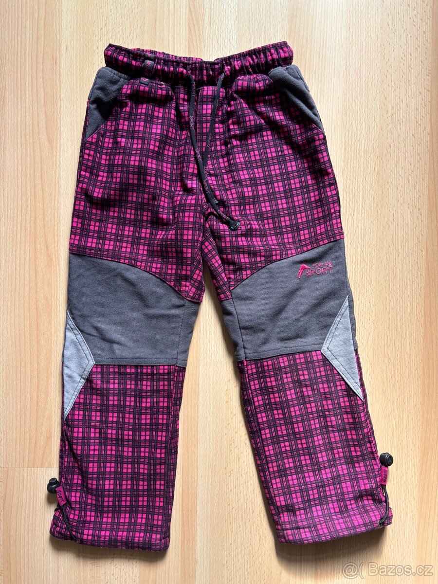 Zateplené kalhoty vel. 116