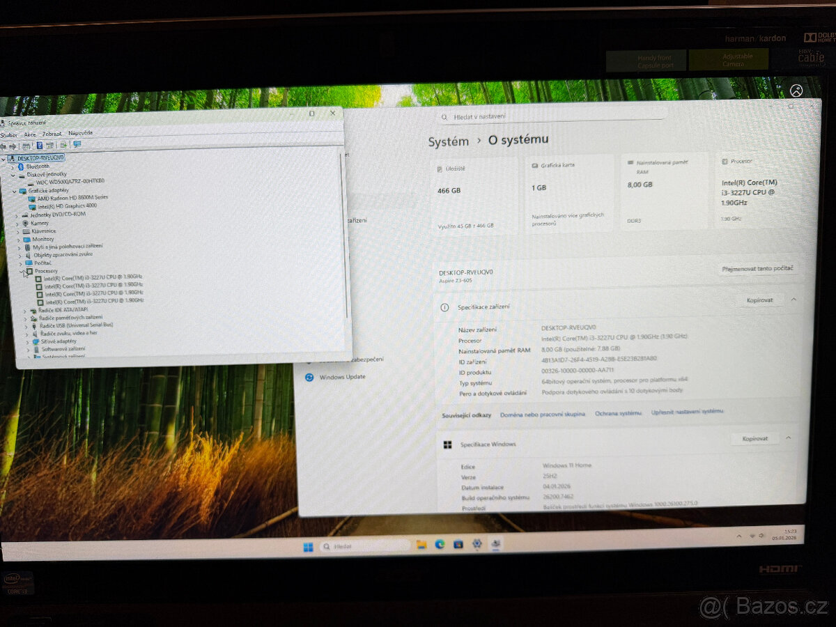 Acer Aspire Z3-605 AIO - dotykový 23" lcd, 2x graf
