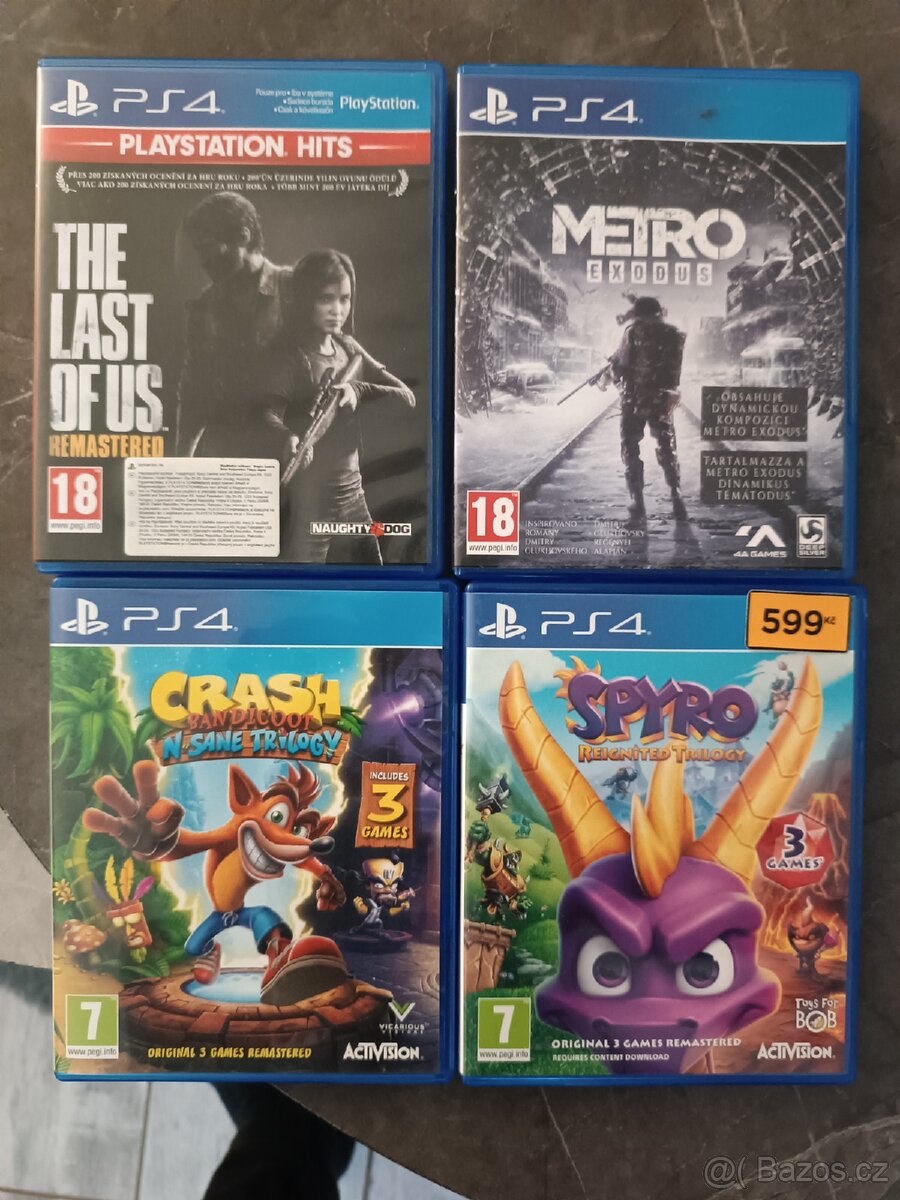 Hry na PS4