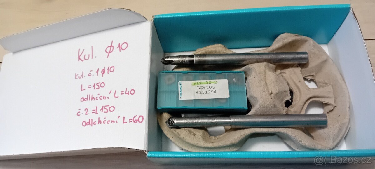 Kieninger VBD kulová fréza d10mm