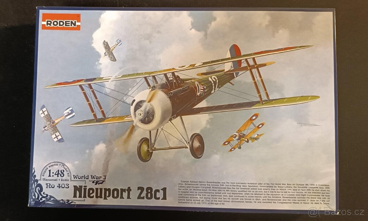 Nieuport 28c1 1/48 Roden