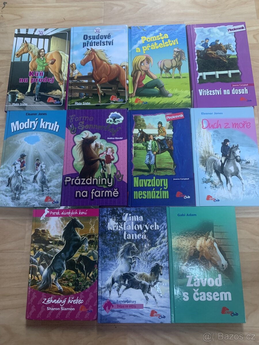 18 ks knih o koních