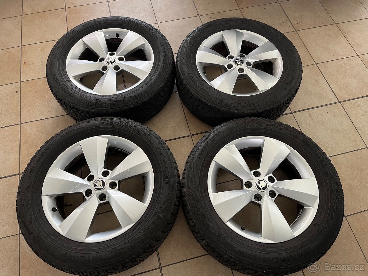 Zimní sada Škoda Kodiaq Nanuq 17”