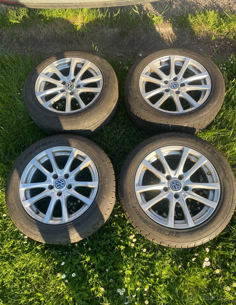 5x112 16 zimní pneu 205 55 16 dot 2021 jako nové