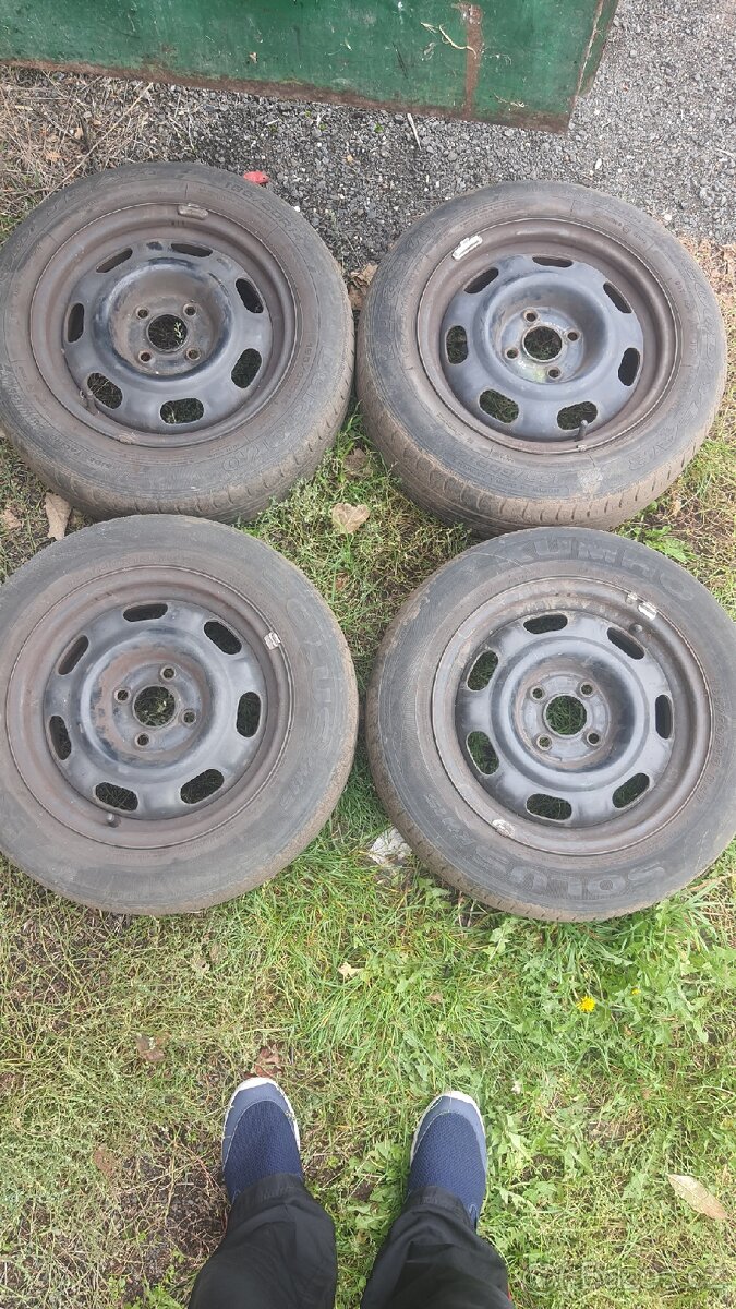 Plechové disky 6J14 ET43 4x100