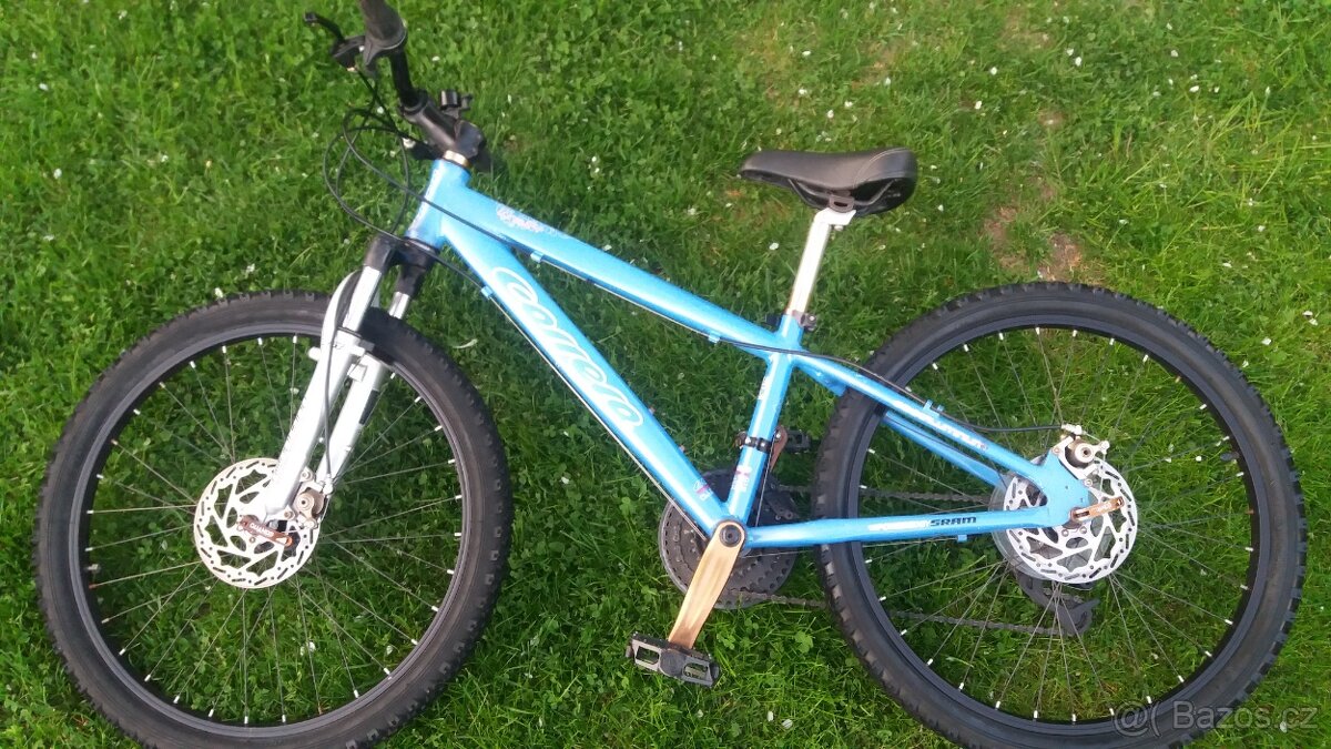 Horské kolo Carrera Luna 24" DISC, můžu POSLAT s lehkým ALU