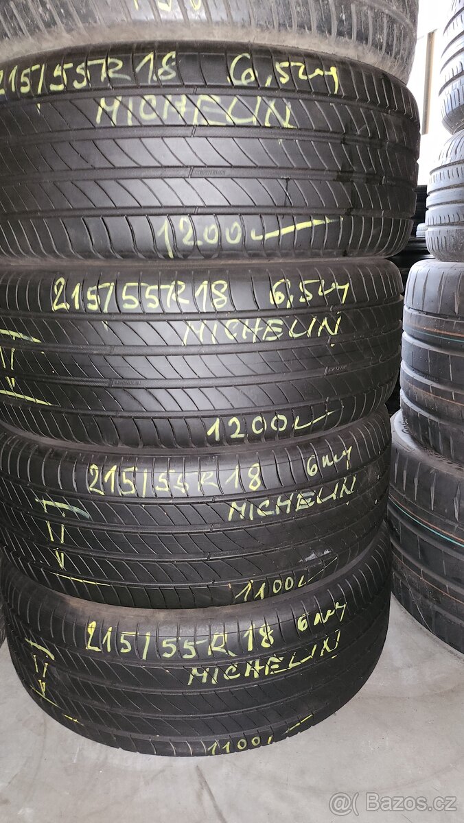 Letní sada pneu Michelin 215/55 R18"