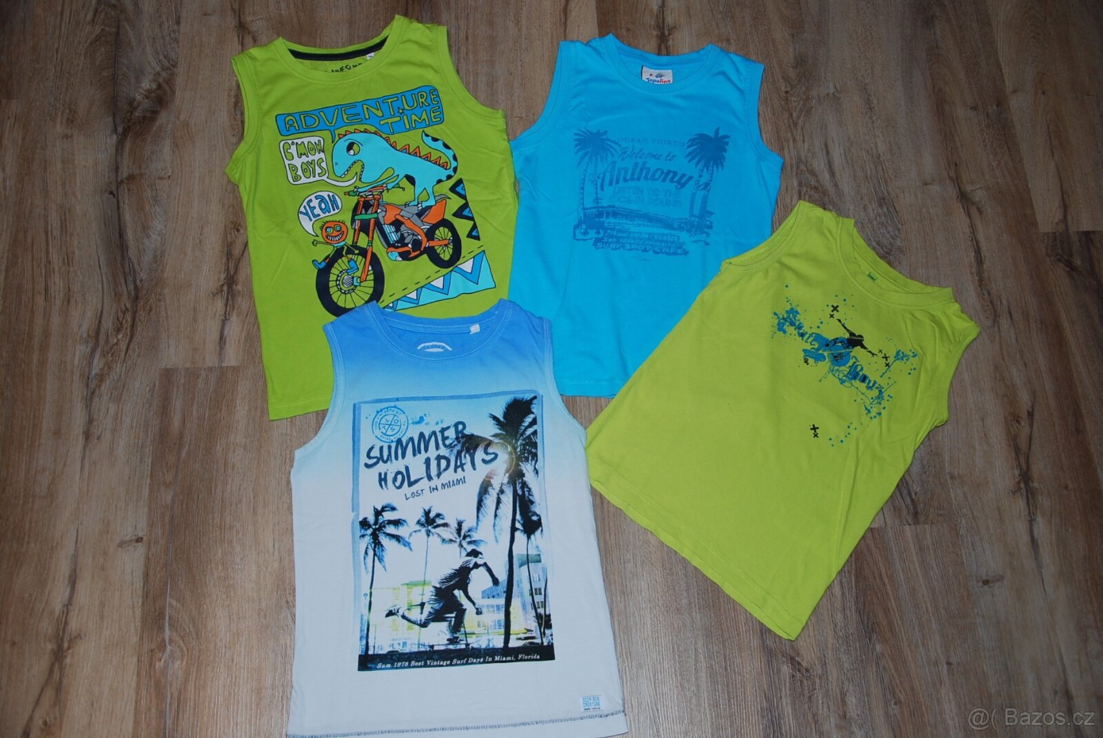 4x tílko vel. 128, C&A, TOPOLINO