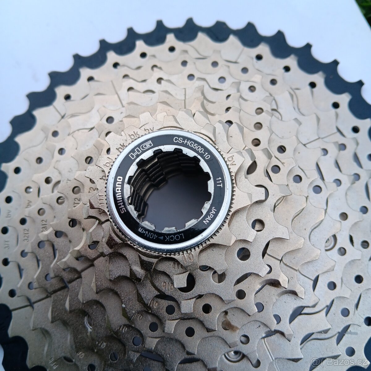 Nová kazeta Shimano 500, 10/11-40