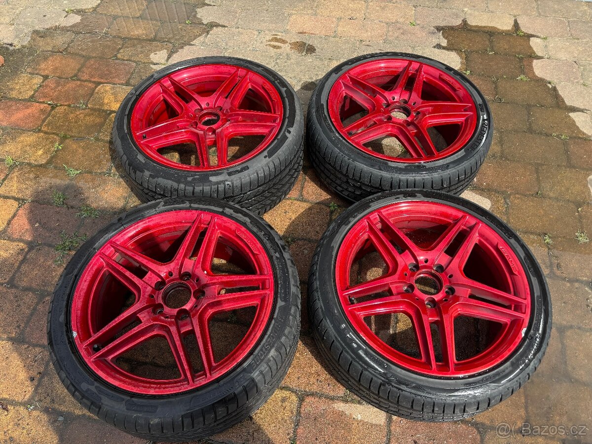 ALU kola Mercedes 5x 112 R18 w204/c204 AMG, dvourozměr