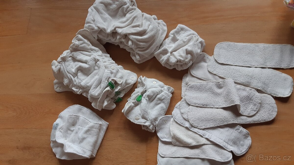 Plíny. Bambusové, froté, bavlněné ap.