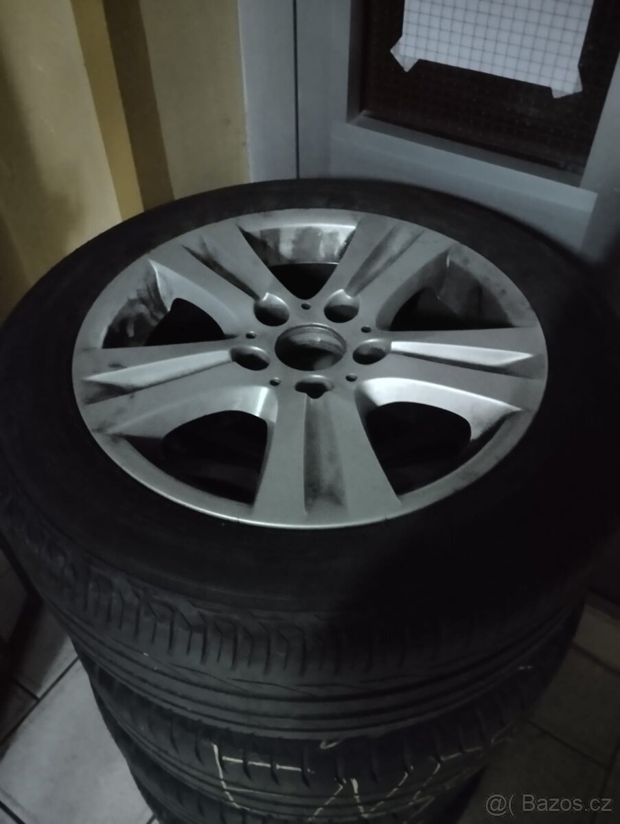 Alu originál bmw s pneumatiky
