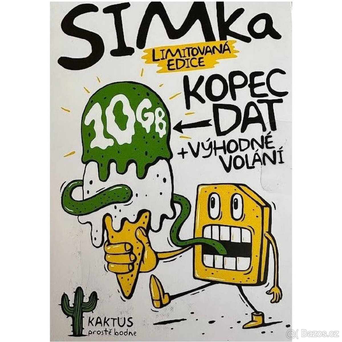 Limitovaná edice KAKTUS 10 GB za 125 Kč