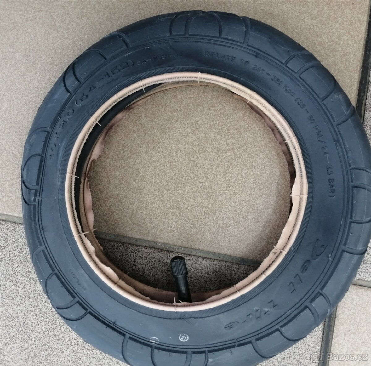 Pláště, pneumatiky 10x2 na Valco snap 4 zadní kolo