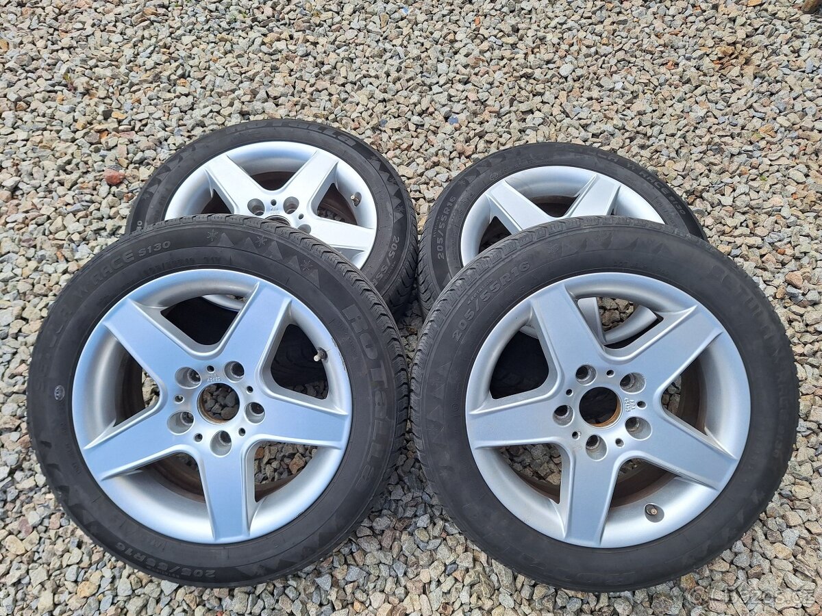 BMW 16 alu kola včetně pneu