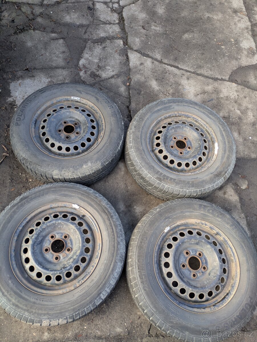 Plechové disky 6,5Jx14 5x114.3 ET46 Mitsubishi ASX