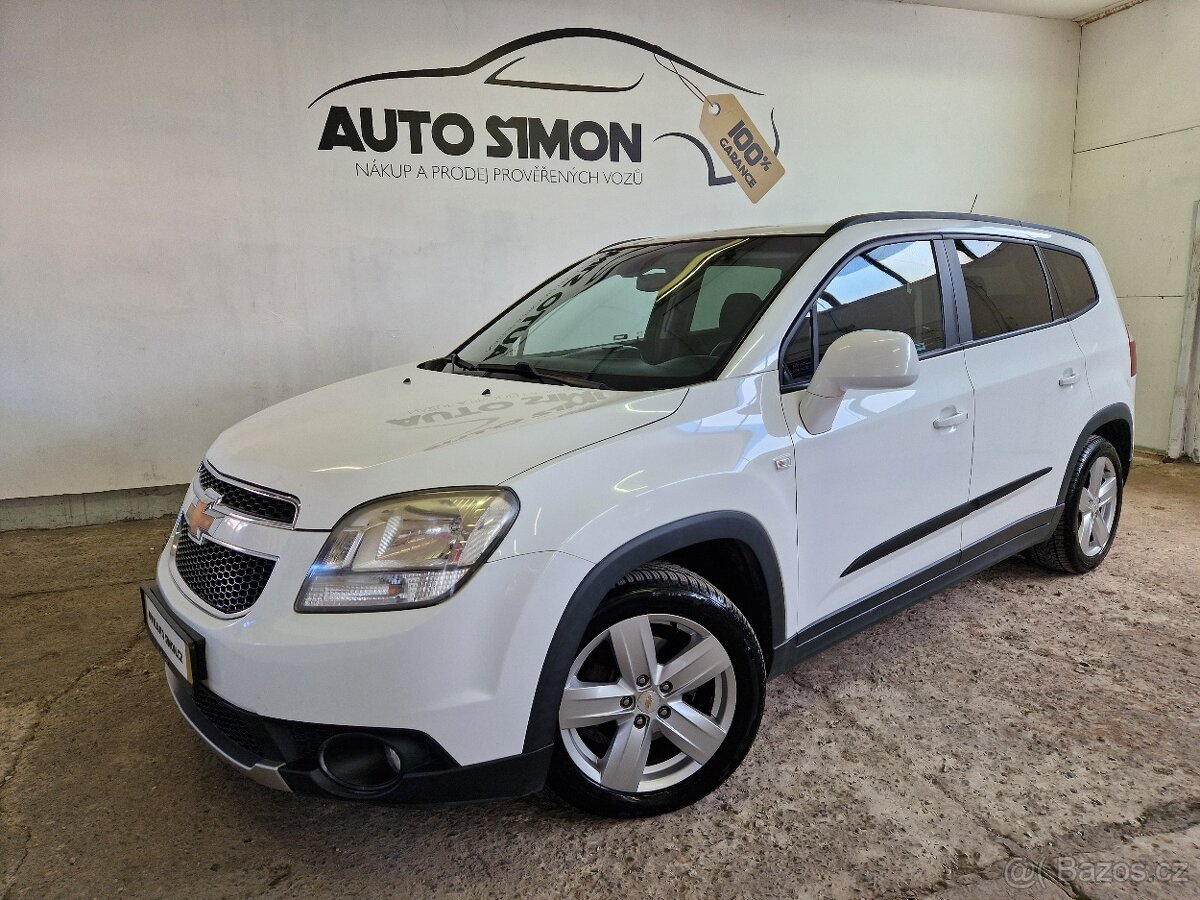 Chevrolet Orlando 1.8 104kw-7.Míst-Nové v ČR