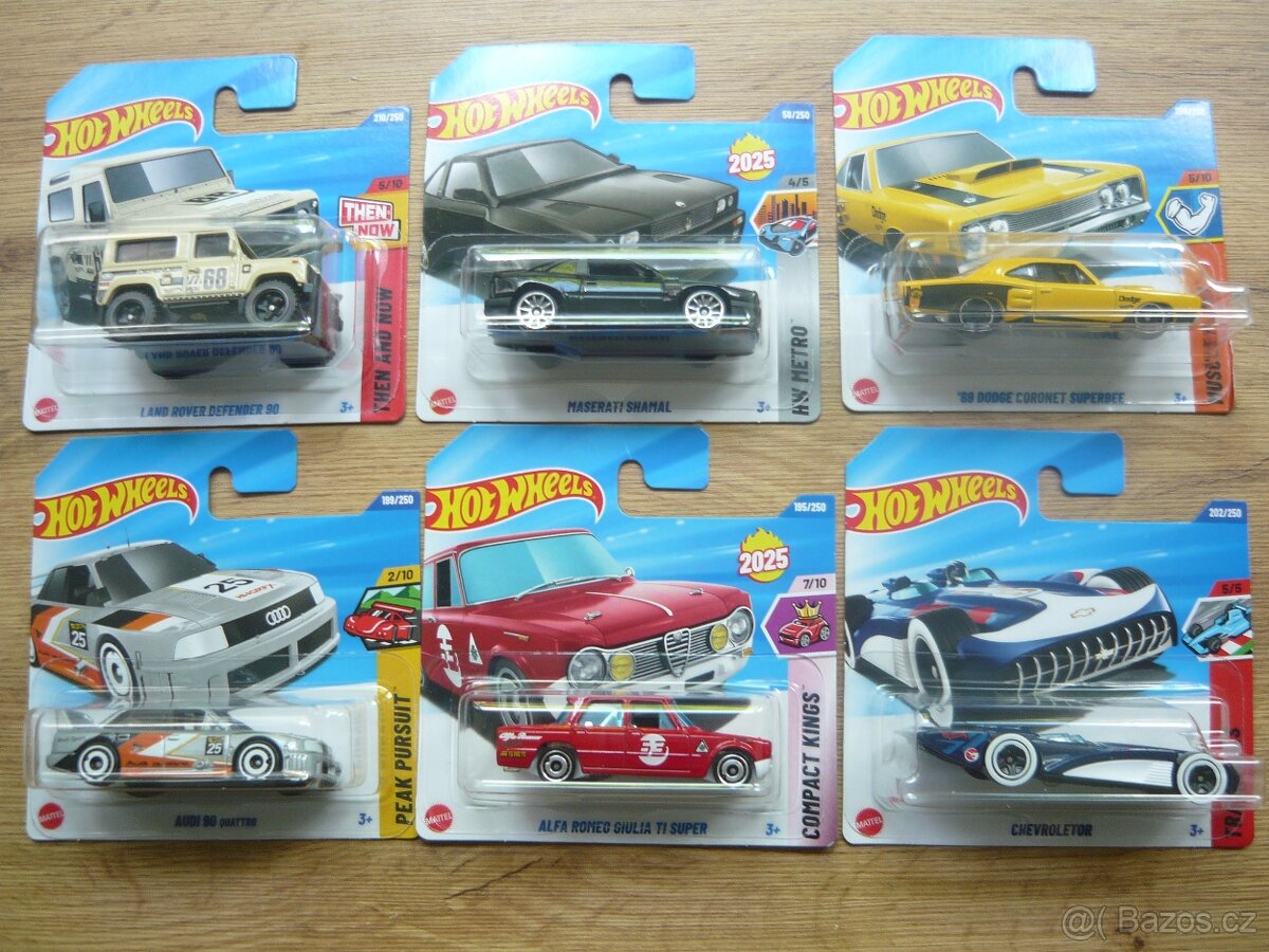 AUTÍČKA HOT WHEELS