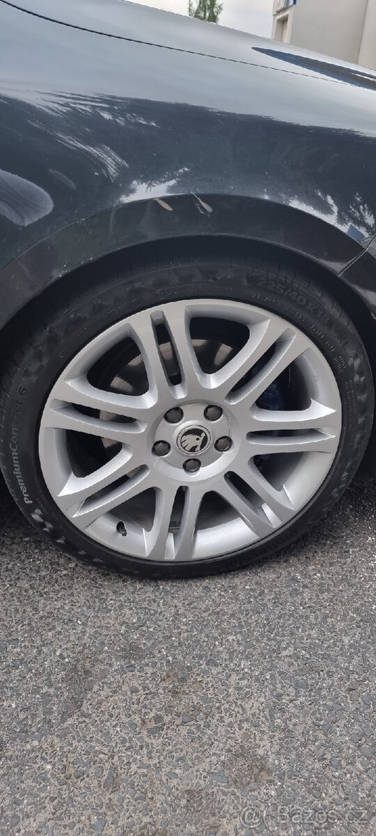 Originál alu kola Superb 2 Themisto 5x112 r18