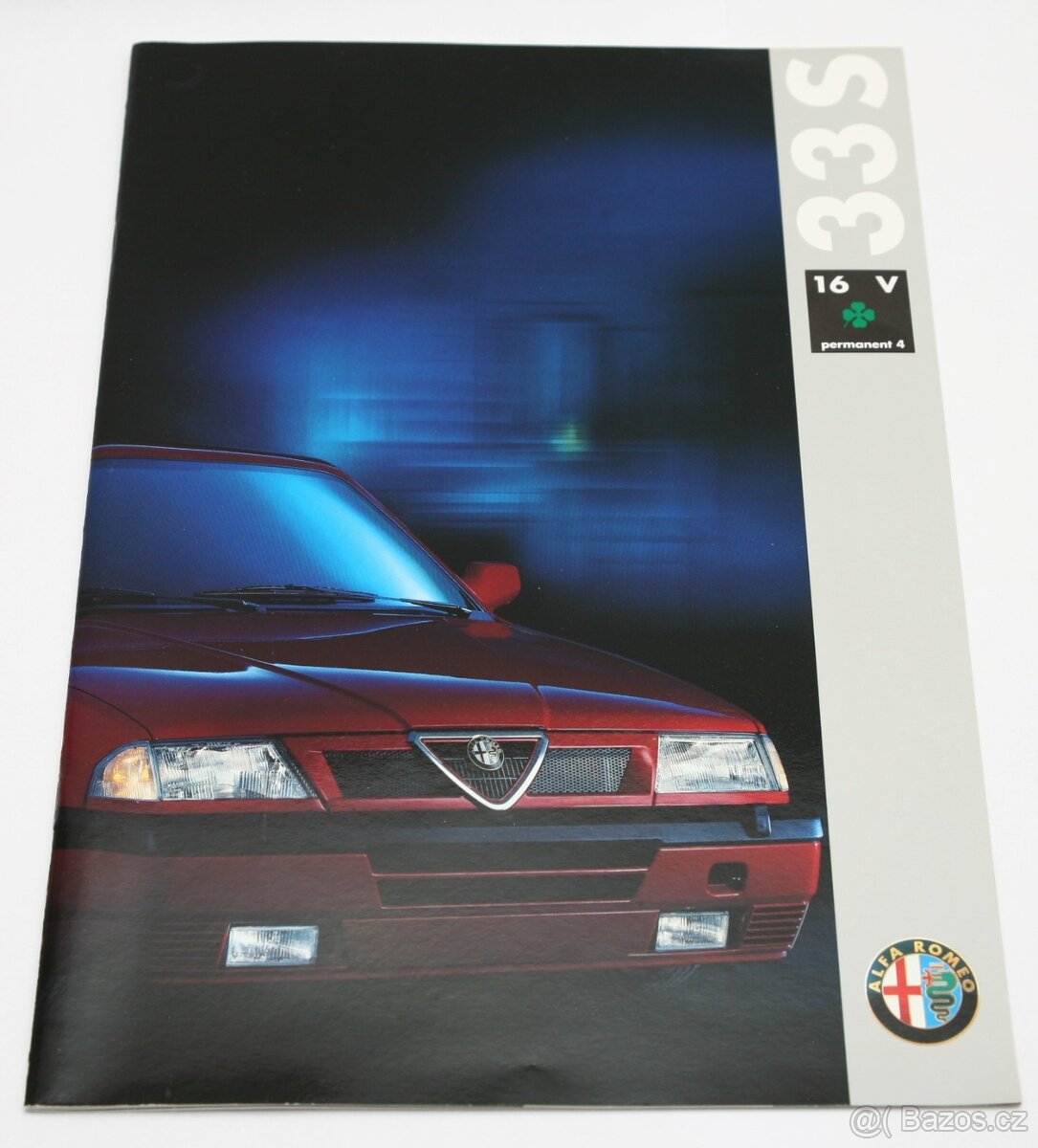 Prospekt Alfa Romeo 33 S 16V Quadrifoglio Permanent 4 (1991)