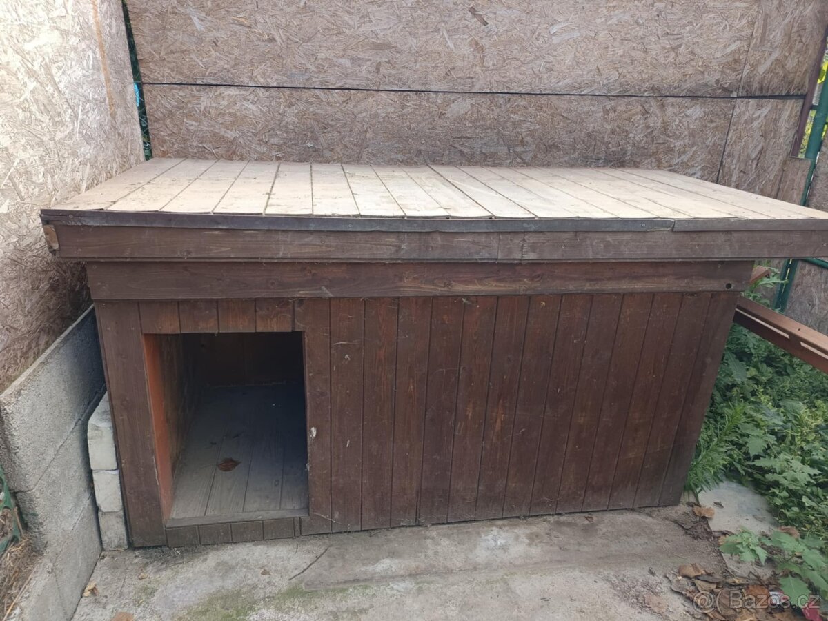 Zateplená psí boudam
