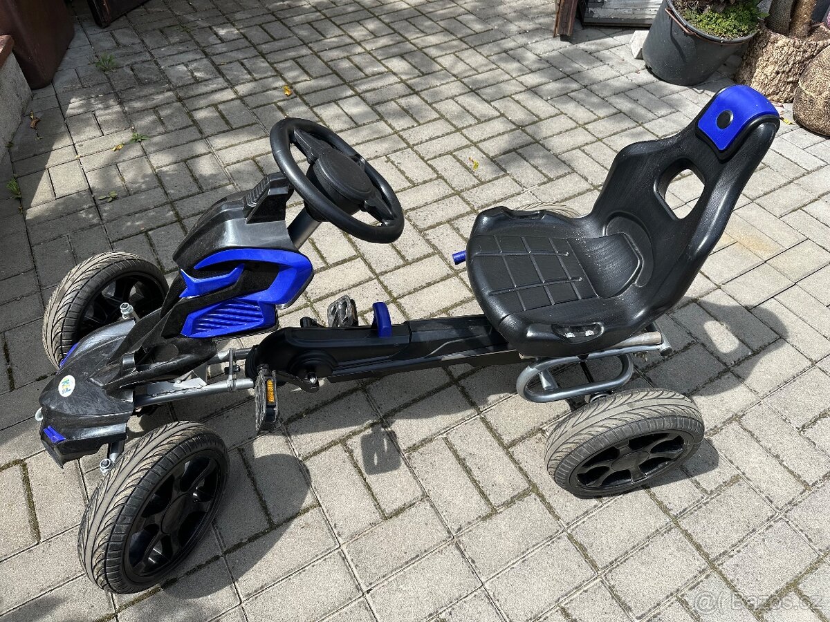Go-kart Velká šlapací motokára