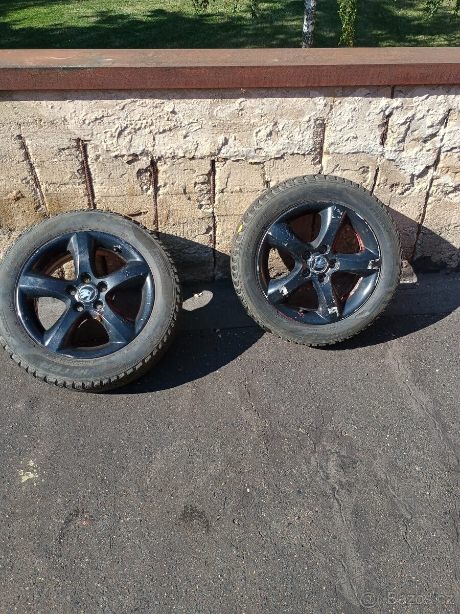 ALU kola 15 Originál Škoda ET43
