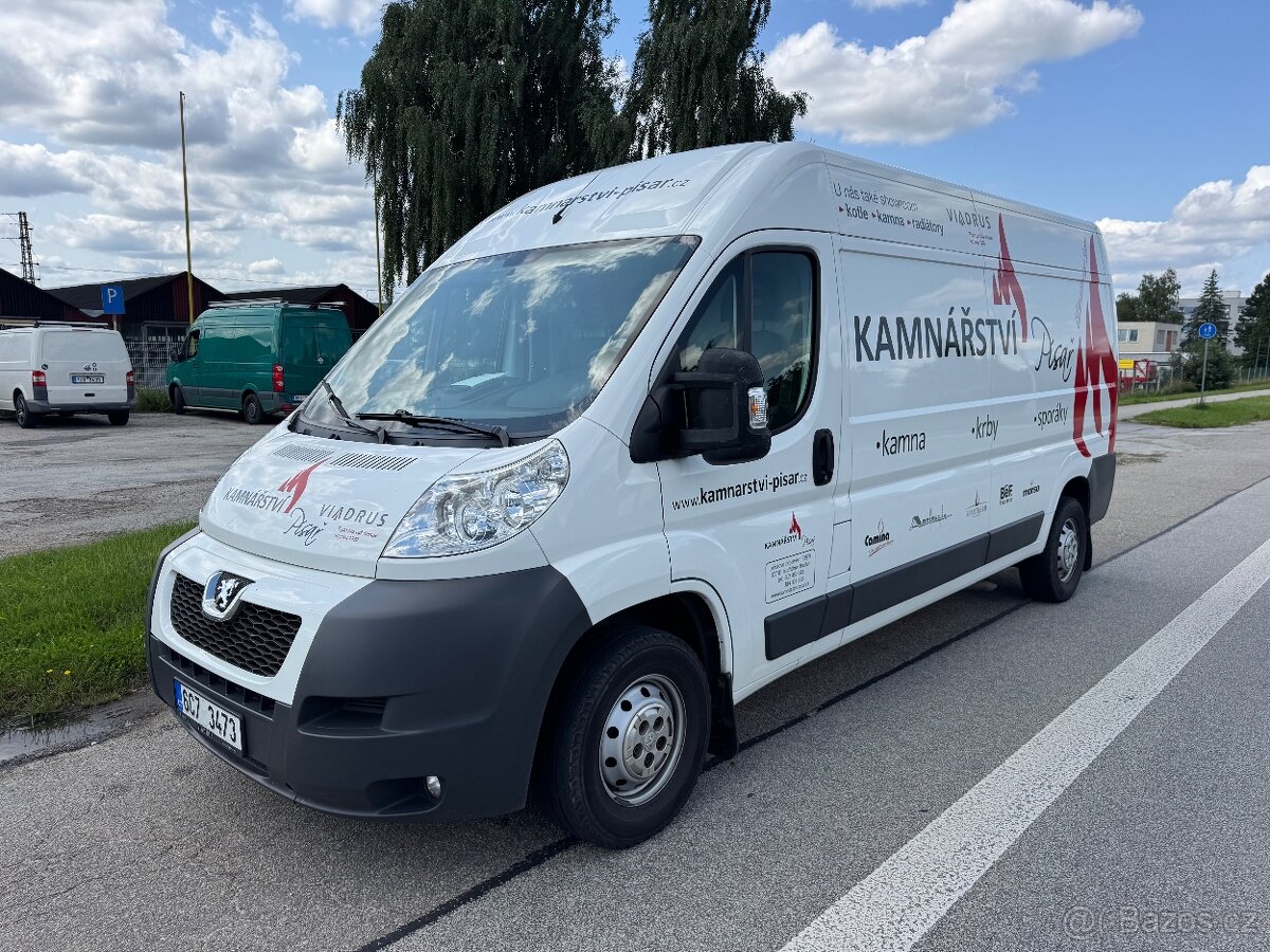 Peugeot Boxer 2.2 L3H2 110kW, ČŘ, 1. majitel, 96.xxx km, DPH