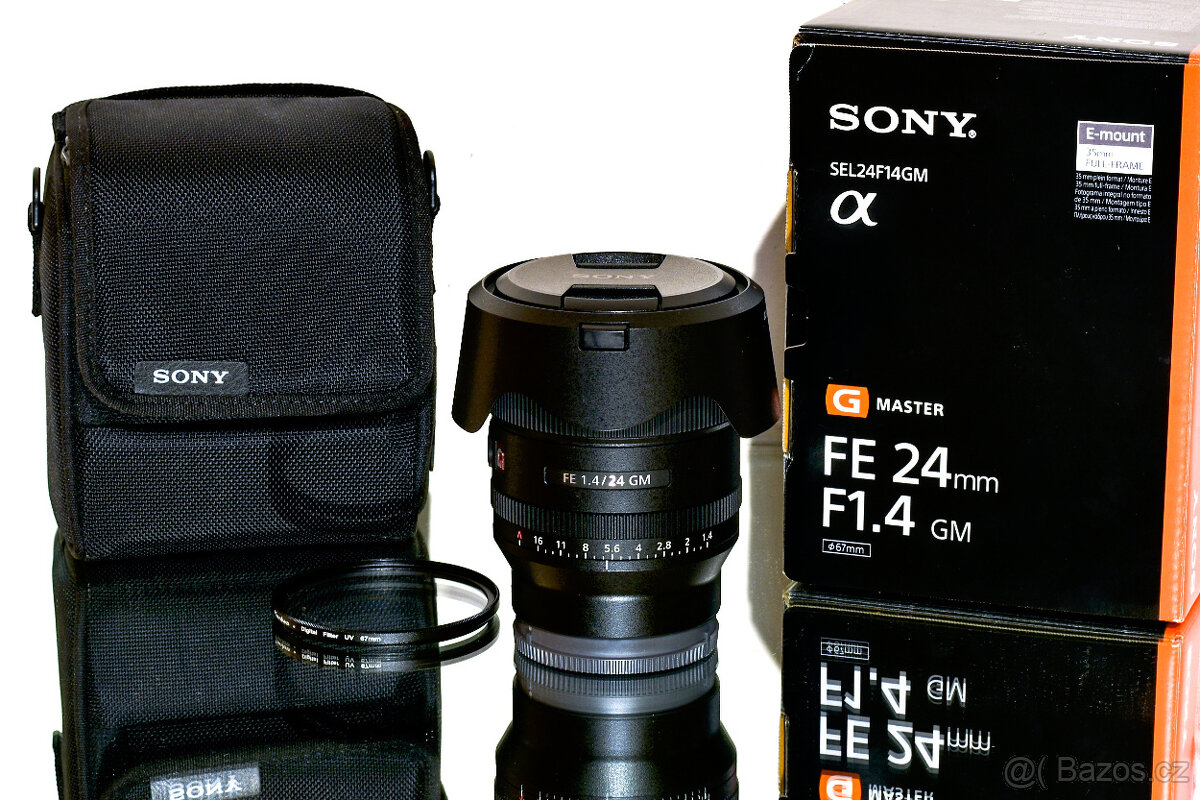 Sony FE 24mm f/1,4 GM + UV filtr ZÁRUKA 3/26