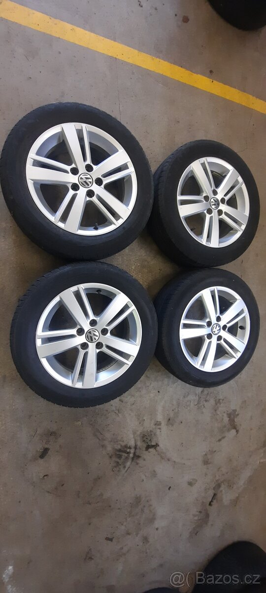 02 original alu VW 5x100, r15