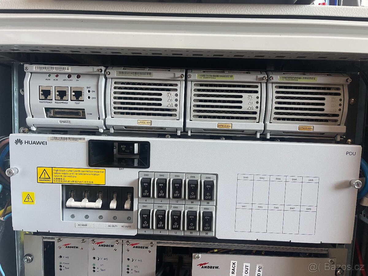 Profi 48V DC zdroj Huawei + VAPEL/Emerson, 90A, 3F 400V