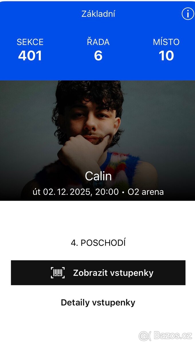 CALIN O2 Aréna / 2.12.2025