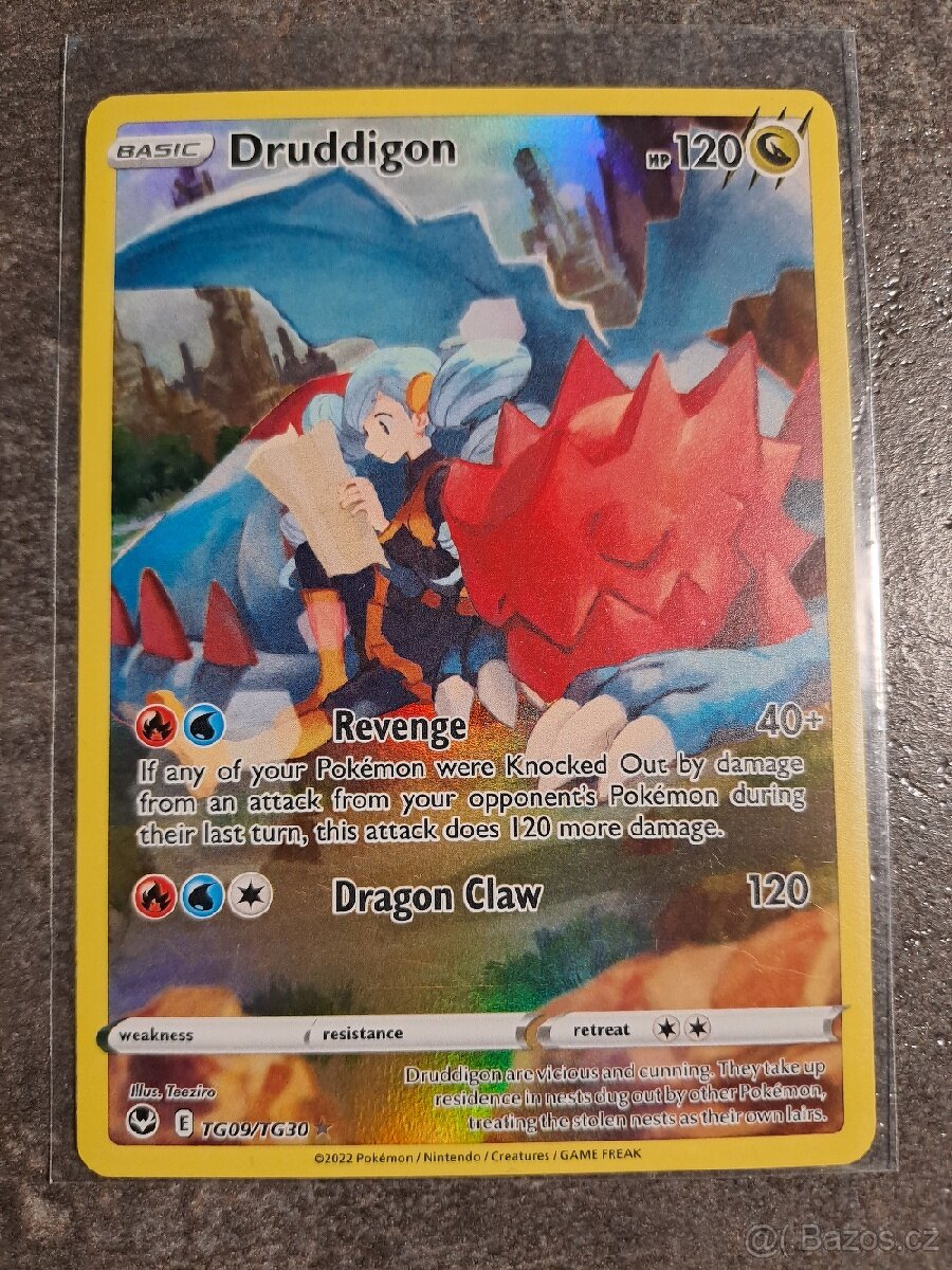 Pokemon TCG Druddigon SIT TG09
