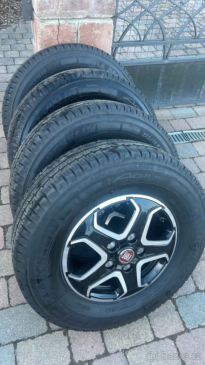 Fiat Ducato alukola 225/75 r16 Michelin Agilis