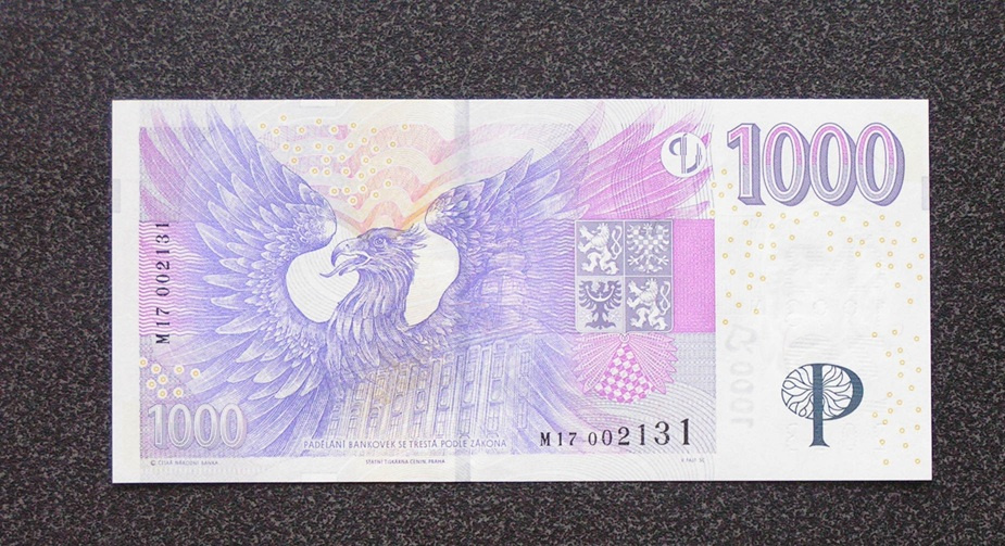 Výroční 1000 Kč 2008 M17 002131