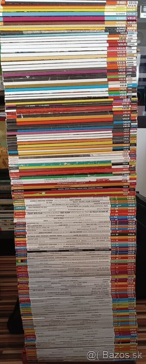 Časopis VELO (ročníky 2007-2020)