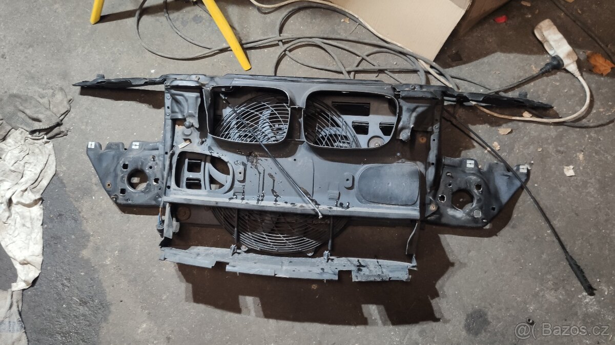 BMW e39 530D chladičova stěna