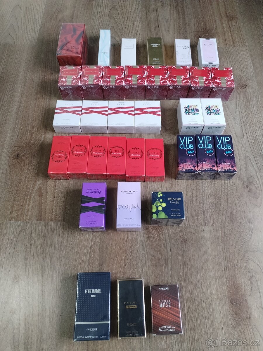 Oriflame dámské a pánské vůně NOVÉ